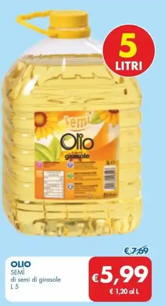 MD Discount OLIO SEMÌ di semi di girasole L5 offerta