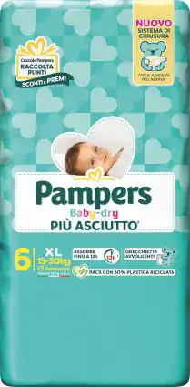 MD Discount PAMPERS BABY-DRY XL x13 offerta