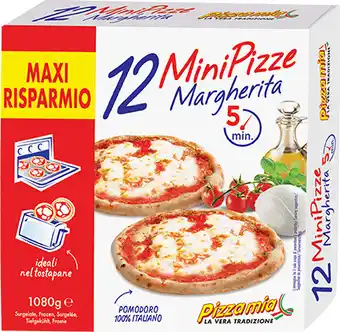 MD Discount 12 MINI PIZZE MARGHERITA offerta