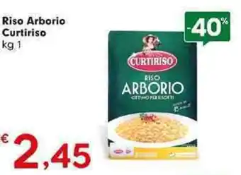 Despar Riso Arborio Curtiriso kg 1 offerta