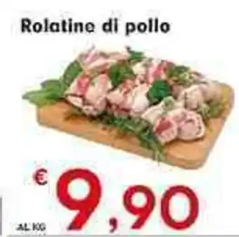 Despar Rolatine di pollo offerta