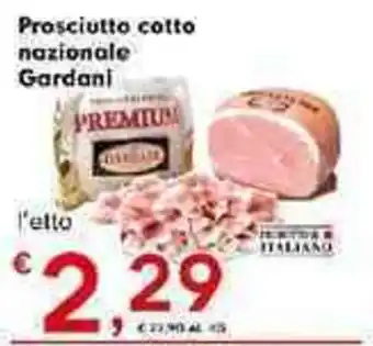 Despar Prosciutto cotto nazionale Gardani offerta