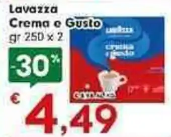 Despar Lavazza Crema e Gusto gr 250 x 2 offerta