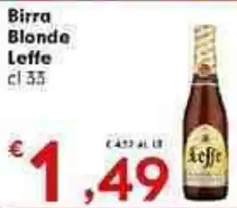 Despar Birra Blonde Leffe cl 35 offerta