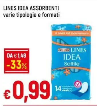 Galassia LINES IDEA ASSORBENTI offerta