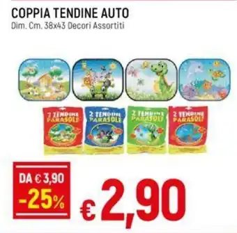 Galassia COPPIA TENDINE AUTO offerta