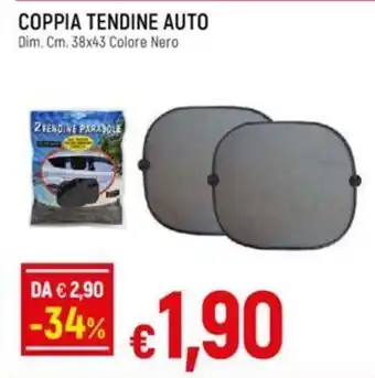 COPPIA TENDINE AUTO