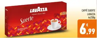 Conad CAFFÈ SUERTE LAVAZZA 4x250g offerta