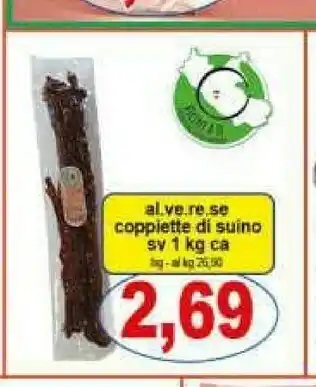 Pewex Coppiette di suino offerta