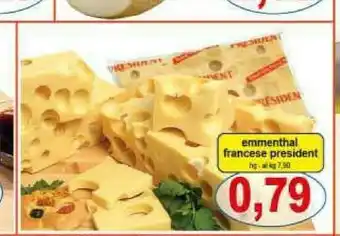 Pewex President emmenthal francese offerta