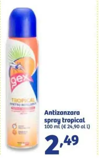 In'S Mercato Antizanzara spray tropical 100 ml offerta