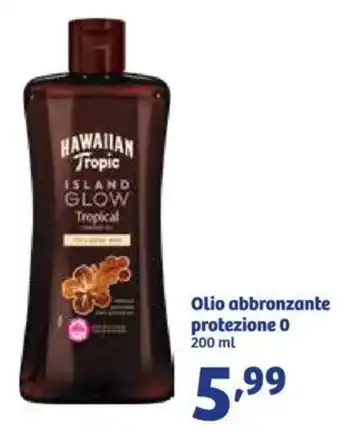 In'S Mercato Olio abbronzante protezione 0 200 ml offerta