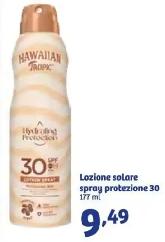 In'S Mercato Lozione solare spray protezione 30 177 ml offerta