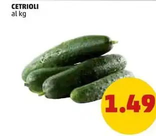 PENNY CETRIOLI al kg offerta