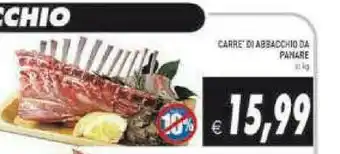 Pim Supermercati Carre di abbacchio da panare offerta