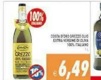 Pim Supermercati Dosta d'oro grezzo olio extra vergine di oliva offerta
