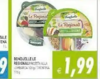 Pim Supermercati Bonduelle - in pausa le regionali ricetta alla trentina 115 g(ml) offerta