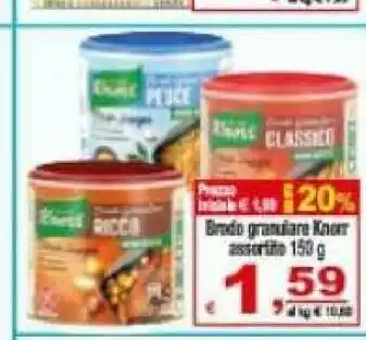 CTS Supermercati Brodo granulare verdure 150 g(ml) offerta