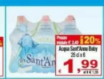 CTS Supermercati Acqua baby naturale offerta