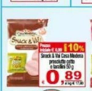 CTS Supermercati Prosciutto cotto offerta