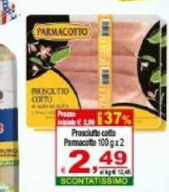 CTS Supermercati Prosciutto cotto offerta