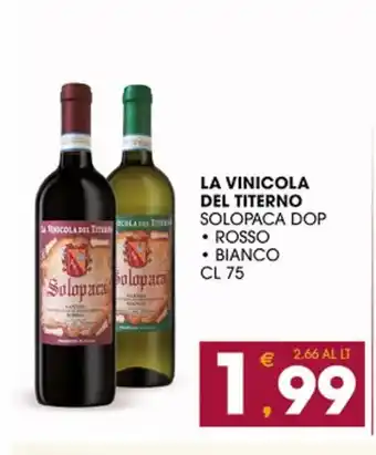LA VINICOLA DEL TITERNO SOLOPACA DOP CL 75