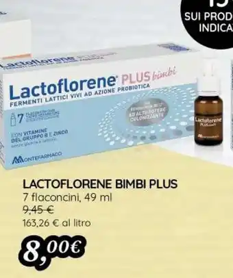 Coop LACTOFLORENE BIMBI PLUS 7 flaconcini, 49 ml offerta