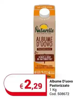 Centro Cash Albume D'uovo Pastorizzato 1 Kg offerta