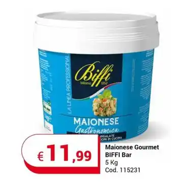 Centro Cash Maionese Gourmet BIFFI Bar 5 Kg offerta