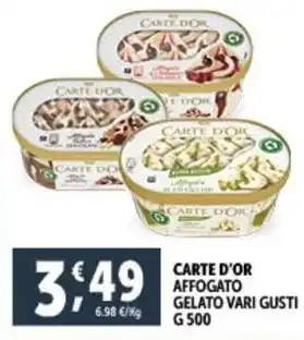 Deco Supermercati CARTE D'OR AFFOGATO GELATO VARI GUSTI offerta