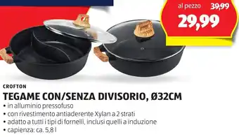 ALDI CROFTON TEGAME CON/SENZA DIVISORIO offerta