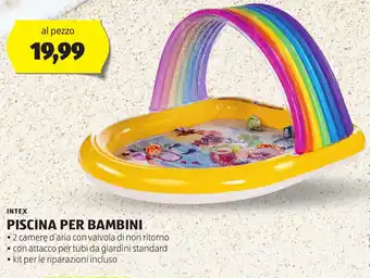 ALDI INTEX PISCINA PER BAMBINI offerta