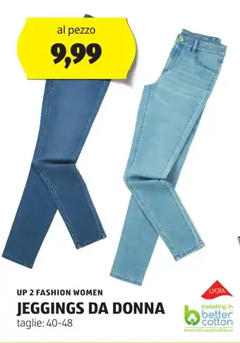 ALDI UP 2 FASHION WOMEN JEGGINGS DA DONNA offerta