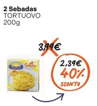 2 Sebadas TORTUOVO 200g