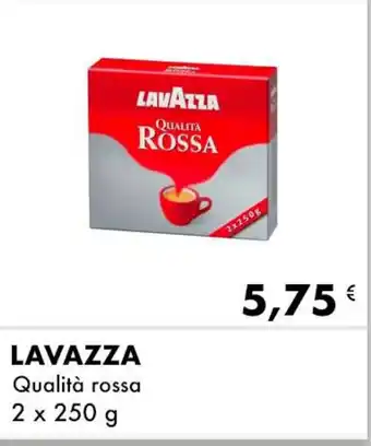 Iper Tosano LAVAZZA Qualità rossa 2 x 250 g offerta