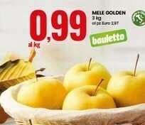 Eurospin Mele golden offerta