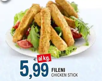 Gruppo La Tirrenica FILENI CHICKEN STICK offerta