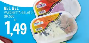 Gruppo La Tirrenica BEL GEL VASCHETTA GELATO GR.500 offerta