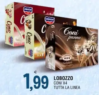 Gruppo La Tirrenica LOBOZZO CONI X4 TUTTA LA LINEA offerta