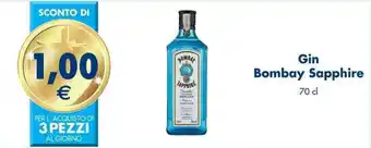 Esselunga Gin Bombay Sapphire 70 cl offerta