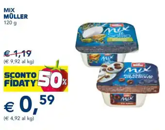 Esselunga MIX MÜLLER 120 g offerta