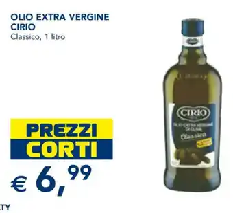 Esselunga OLIO EXTRA VERGINE CIRIO Classico, 1 litro offerta