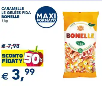 Esselunga CARAMELLE LE GELÉES FIDA BONELLE 1 kg offerta