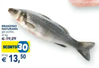 Esselunga BRANZINO NATURAMA già pulito, offerta