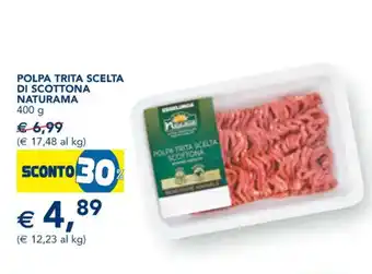 Esselunga POLPA TRITA SCELTA DI SCOTTONA NATURAMA 400 g offerta