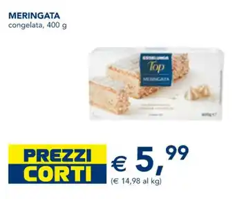 Esselunga MERINGATA congelata, 400 g offerta