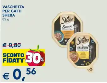 Esselunga VASCHETTA PER GATTI SHEBA 85 PER GATTI SHEBA offerta