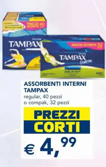 Esselunga ASSORBENTI INTERNI TAMPAX offerta