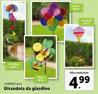 Lidl LIVARNO home Girandola da giardino offerta