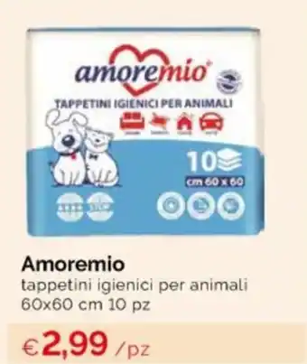 Prodet Amoremio tappetini igienici per animali offerta